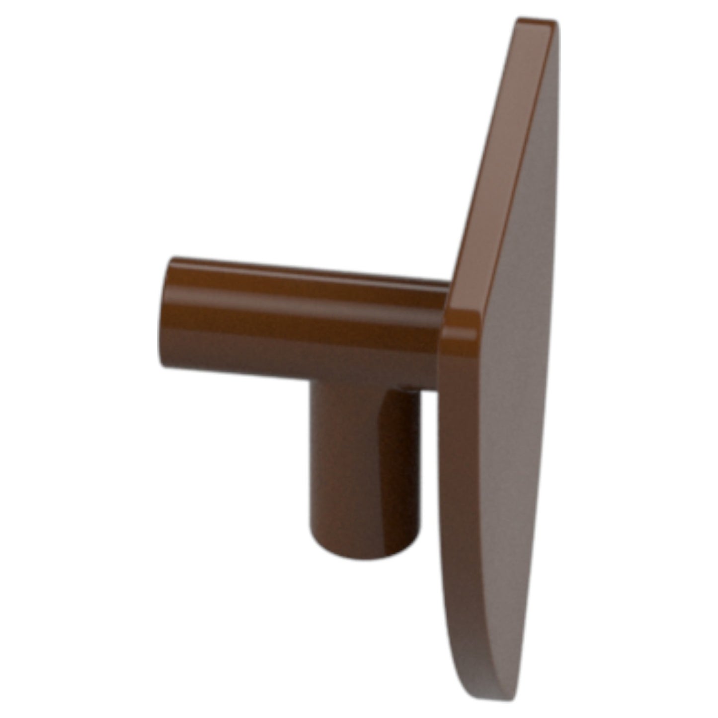 LEGO® Zubehör Mini Schild - Braun - 3846