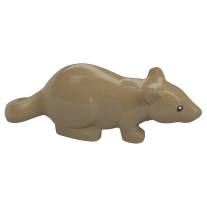 LEGO Zubehör Tiere Ratte - Beige Spiele Pirat