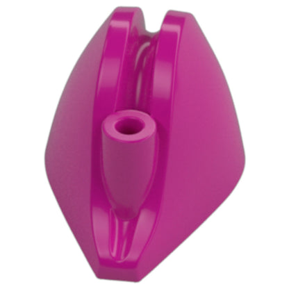 LEGO® Zubehör Kopfbedeckung Hut - Pirat Bicorne 5 Stk. - Magenta - 2528