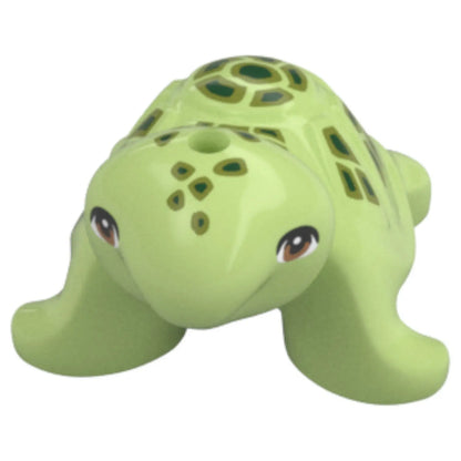 LEGO Zubehör Tiere Mini Doll Schildkrötenbaby - Gelb Grün