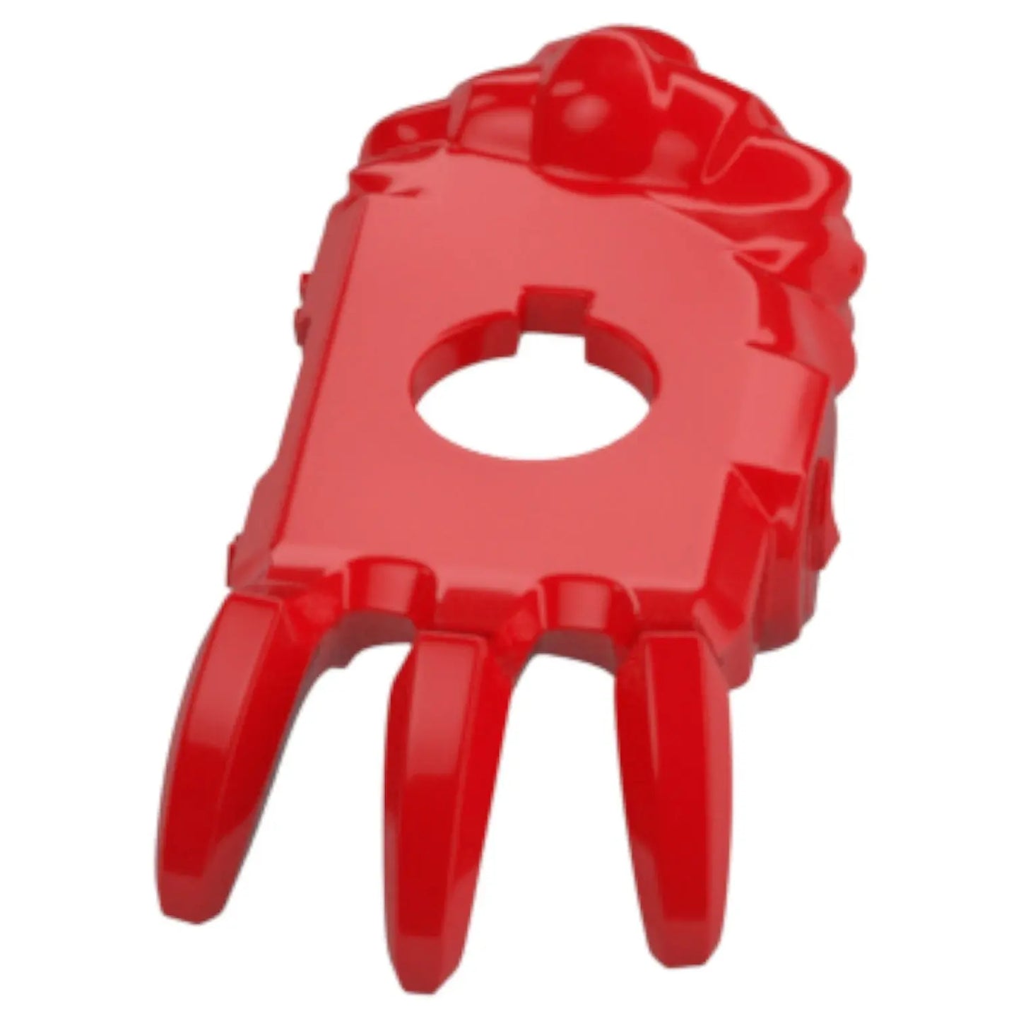 LEGO Zubehör Schulter Rüstung mit Fell und 3 Stacheln - Rot - 5309 Spiele Pirat