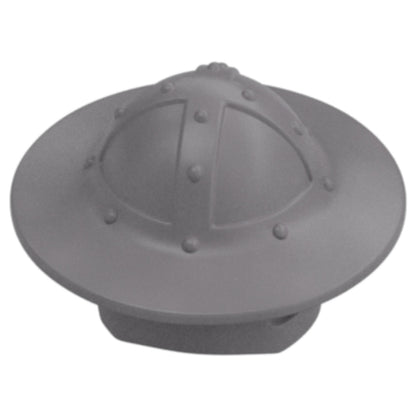 LEGO® Zubehör Helm Ritter Stahl - Silber Metallic - 30273