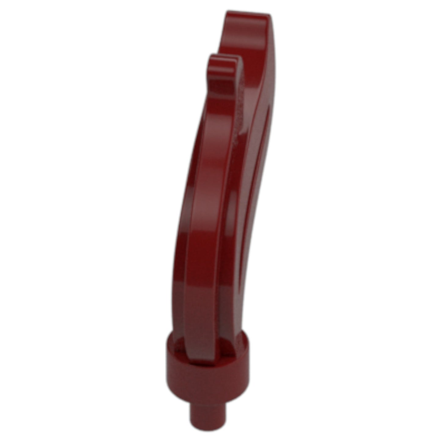 LEGO® Zubehör Feder Gross 5 Stk. - Dunkel Rot - 28661