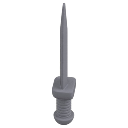 LEGO® Zubehör Waffe Dolch 10 Stk. - Silber Metallic - 18034