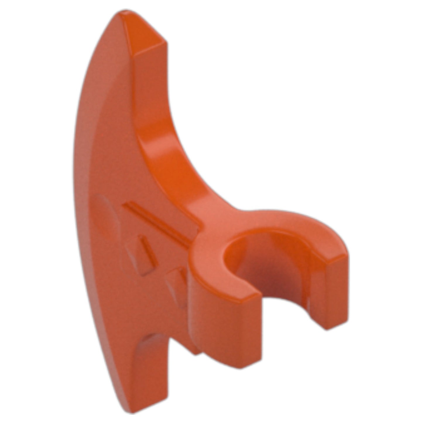 LEGO® Zubehör Axtkopf 5 Stk. - Orange Rot - 79805