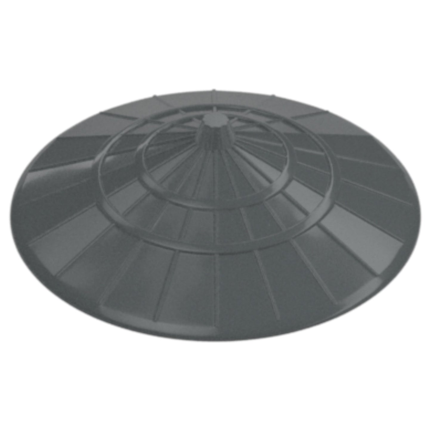 LEGO® Zubehör Ninjago Asiatischer Stroh Hut - Dunkelgrau - 24458