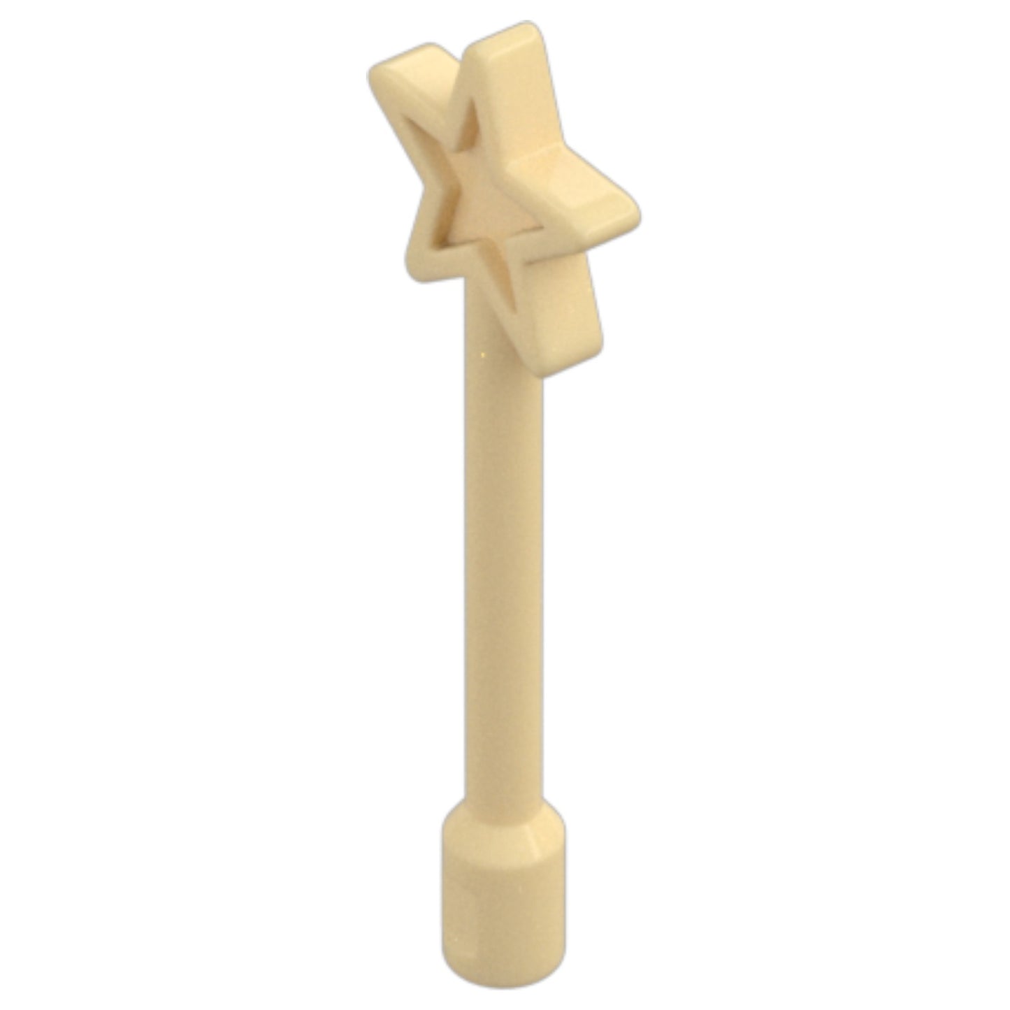 LEGO® Zubehör Waffe Zauberstab 10 Stk. - Ziegel Gelb - 60752