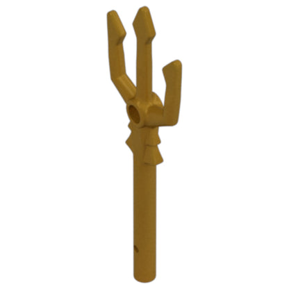 LEGO® Zubehör Waffe Dreizack 10 Stk. - Pearl Gold - 92289