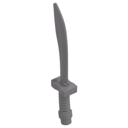 LEGO® Zubehör Waffe Schwert Krummsäbel 10 Stk. - Silber Metallic - 25111