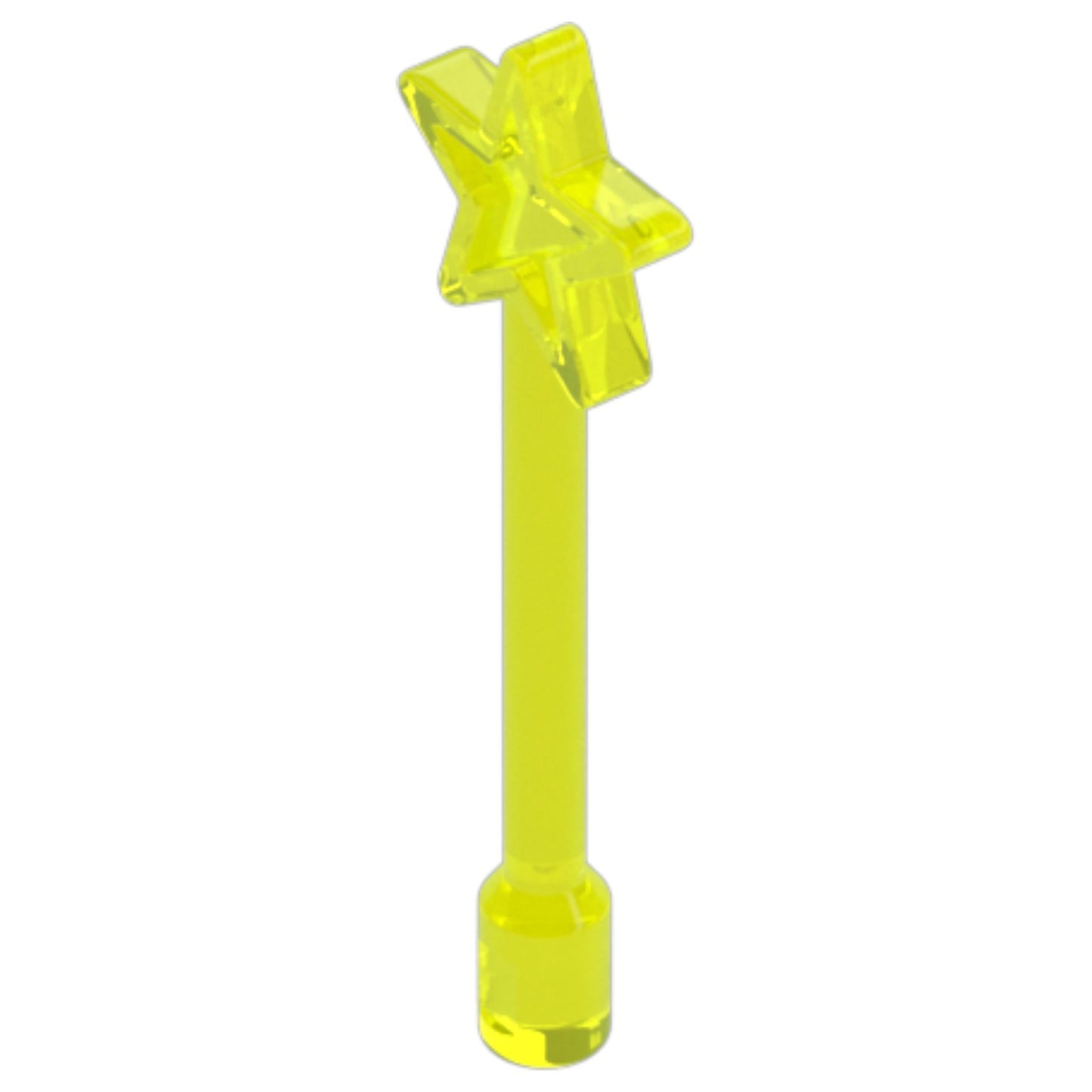 LEGO® Zubehör Waffe Zauberstab 10 Stk. - Neon Gelb - 60752