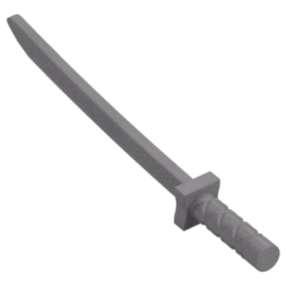 LEGO® Zubehör Waffe Ninja Schwert 5 Stk. - Silber Metallic - 21459