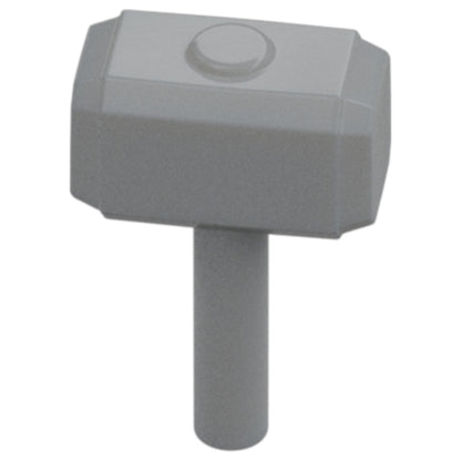 LEGO® Zubehör Waffe Hammer 5 Stk. - Grau - 75904