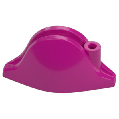 LEGO® Zubehör Kopfbedeckung Hut - Pirat Bicorne 5 Stk. - Magenta - 2528