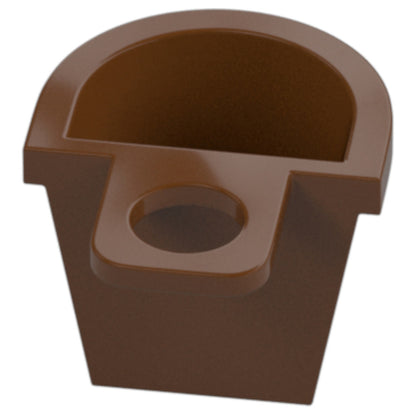 LEGO® Zubehör Korb 5 Stk. - Braun - 5678