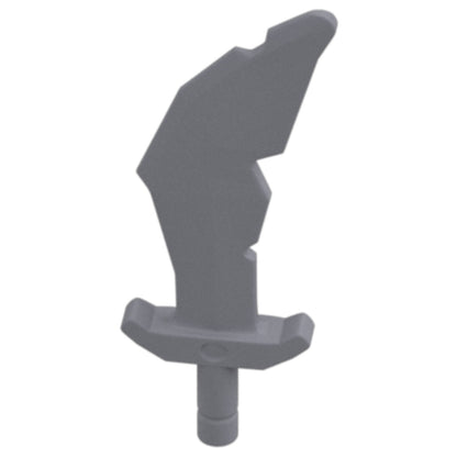 LEGO® Zubehör Waffe Schwert Krummsäbel Ork 10 Stk. - Silber Metallic - 60752