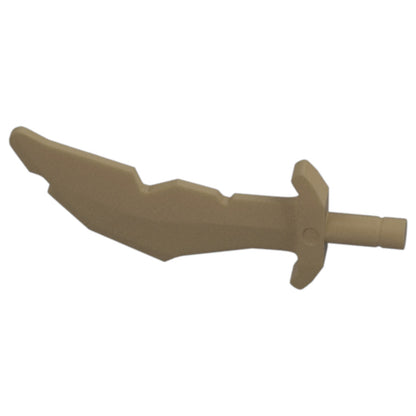 LEGO® Zubehör Waffe Schwert Krummsäbel Ork 10 Stk. - Dark Tan - 60752