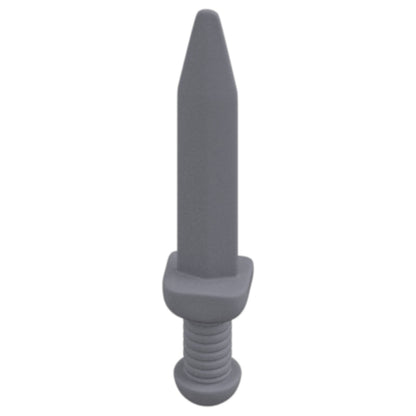 LEGO® Zubehör Waffe Dolch 10 Stk. - Silber Metallic - 18034