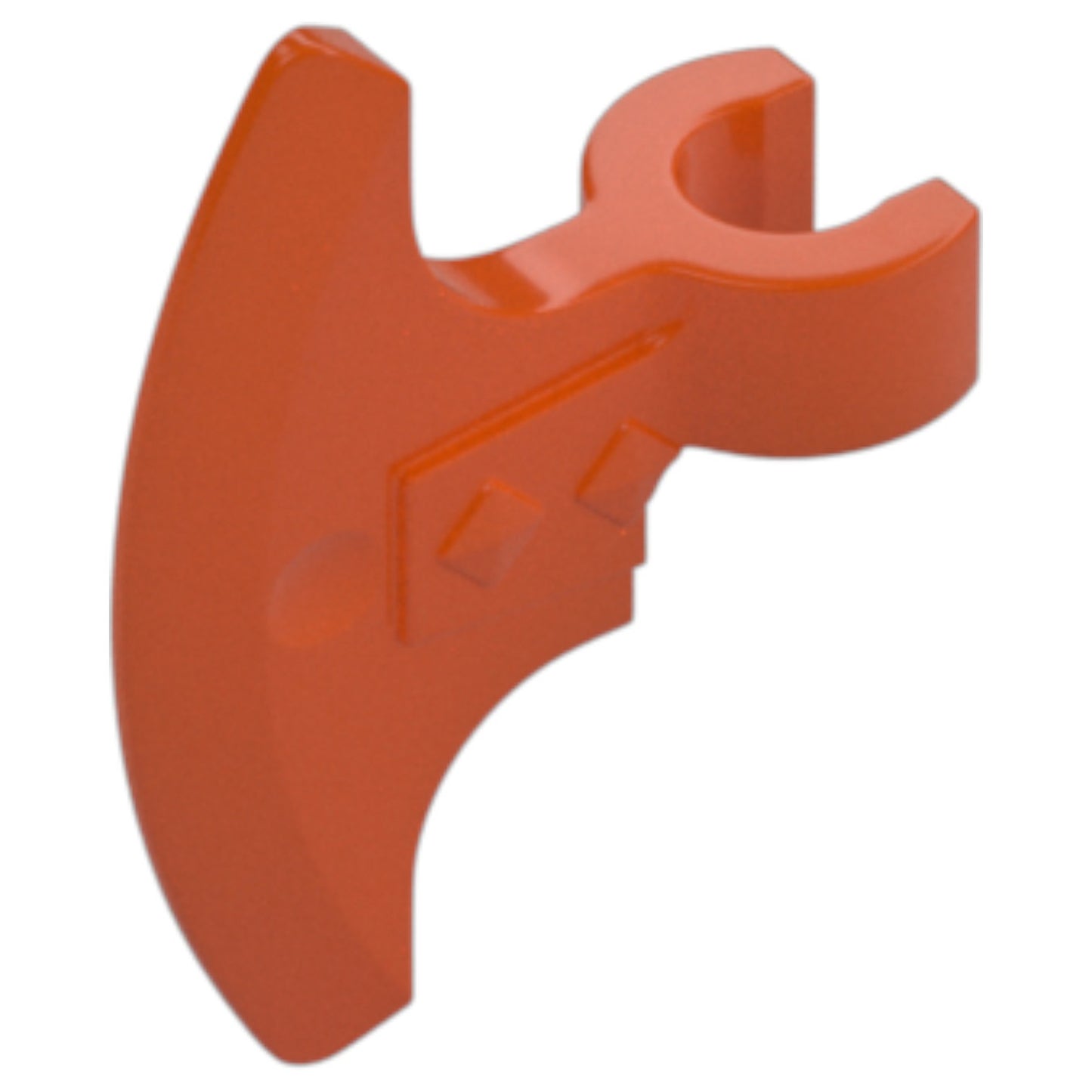 LEGO® Zubehör Axtkopf 5 Stk. - Orange Rot - 79805