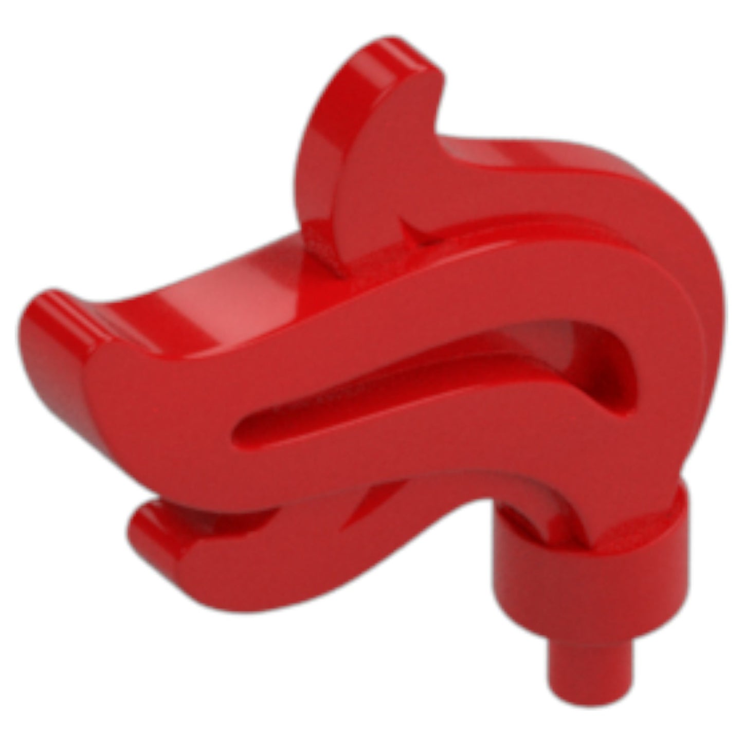 LEGO® Zubehör Feder Gross 5 Stk. - Rot - 28661