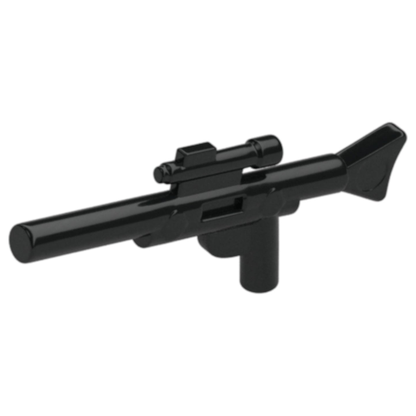 LEGO® Zubehör Schusswaffe Gun Blaster Lang 5 Stk. - Schwarz - 57899