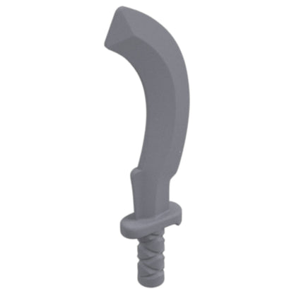 LEGO® Zubehör Waffe Schwert Krummsäbel Ägypten 5 Stk. - Silber Metallic - 93247