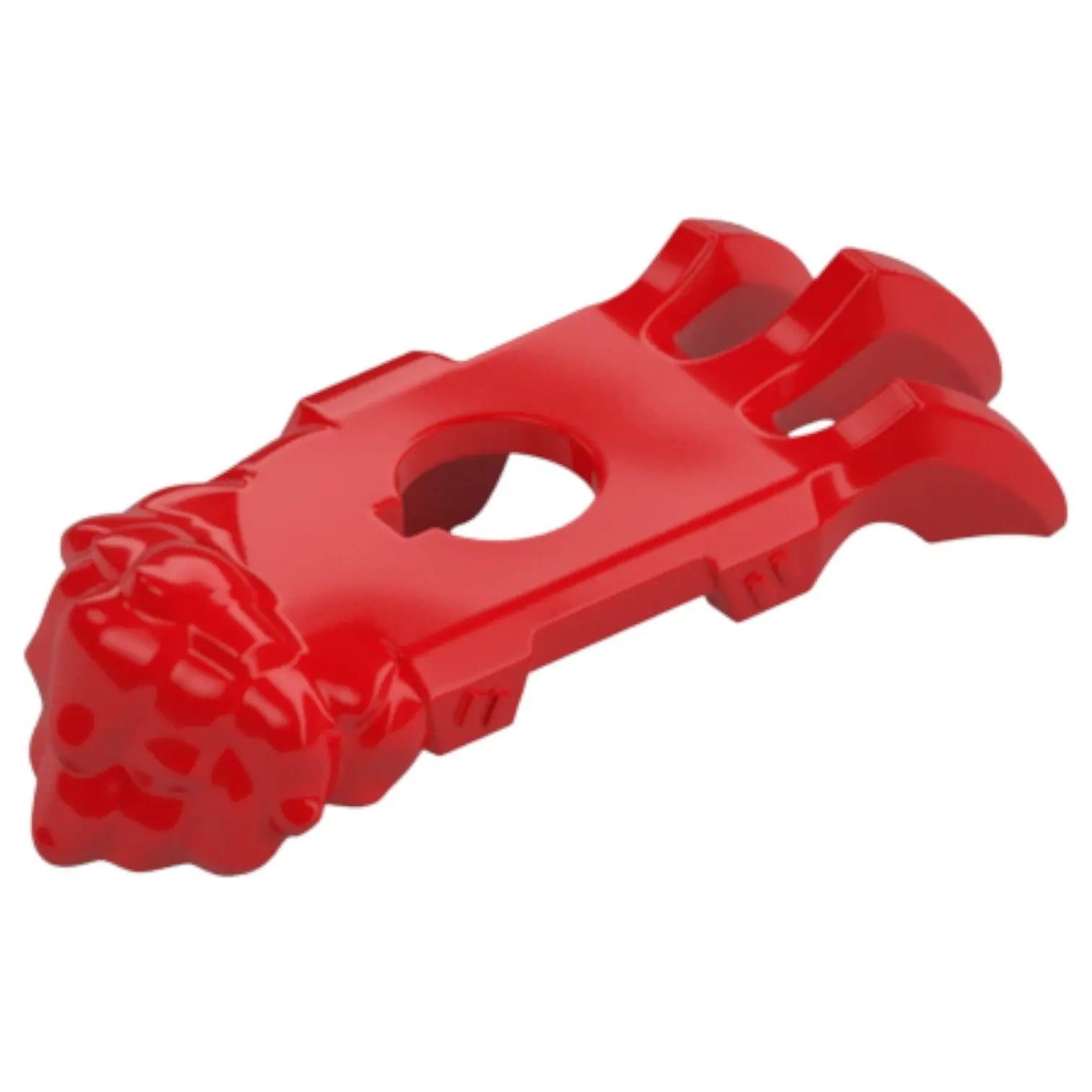 LEGO Zubehör Schulter Rüstung mit Fell und 3 Stacheln - Rot - 5309 Spiele Pirat