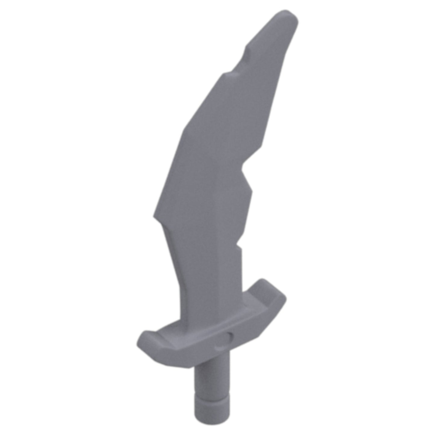 LEGO® Zubehör Waffe Schwert Krummsäbel Ork 10 Stk. - Silber Metallic - 60752