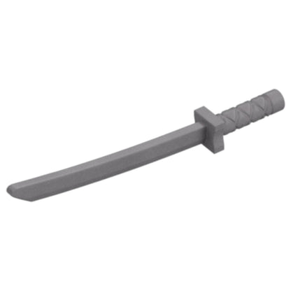 LEGO® Zubehör Waffe Ninja Schwert 5 Stk. - Silber Metallic - 21459
