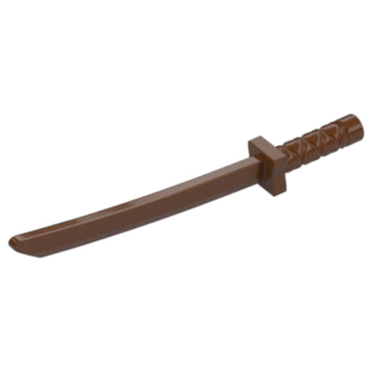 LEGO® Zubehör Waffe Ninja Schwert 5 Stk. - Braun - 21459