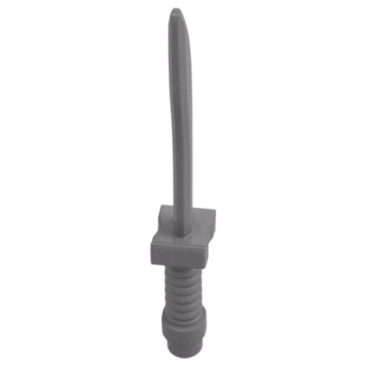LEGO® Zubehör Waffe Schwert Krummsäbel 10 Stk. - Silber Metallic - 25111