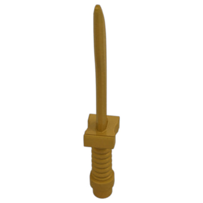 LEGO® Zubehör Waffe Schwert Krummsäbel 10 Stk. - Pearl Gold - 25111
