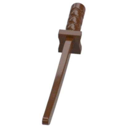 LEGO® Zubehör Waffe Ninja Schwert 5 Stk. - Braun - 21459