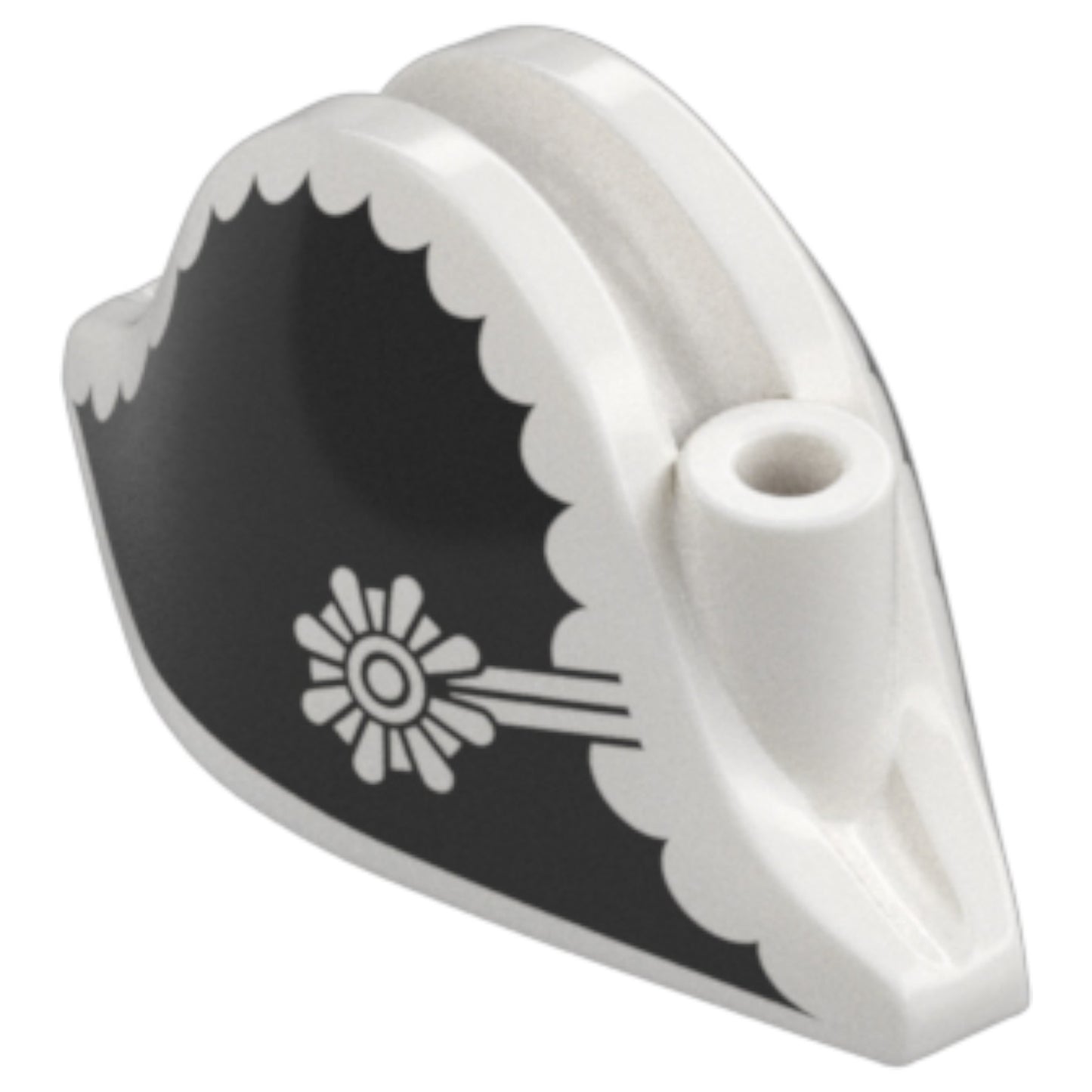 LEGO® Zubehör Kopfbedeckung Hut Gouverneur - Pirat Bicorne