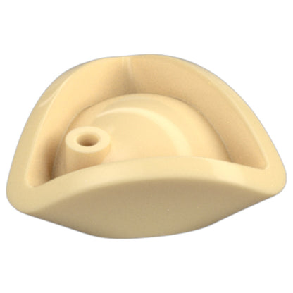 LEGO® Zubehör Kopfbedeckung Hut - Piratendreizack - Beige - 2544