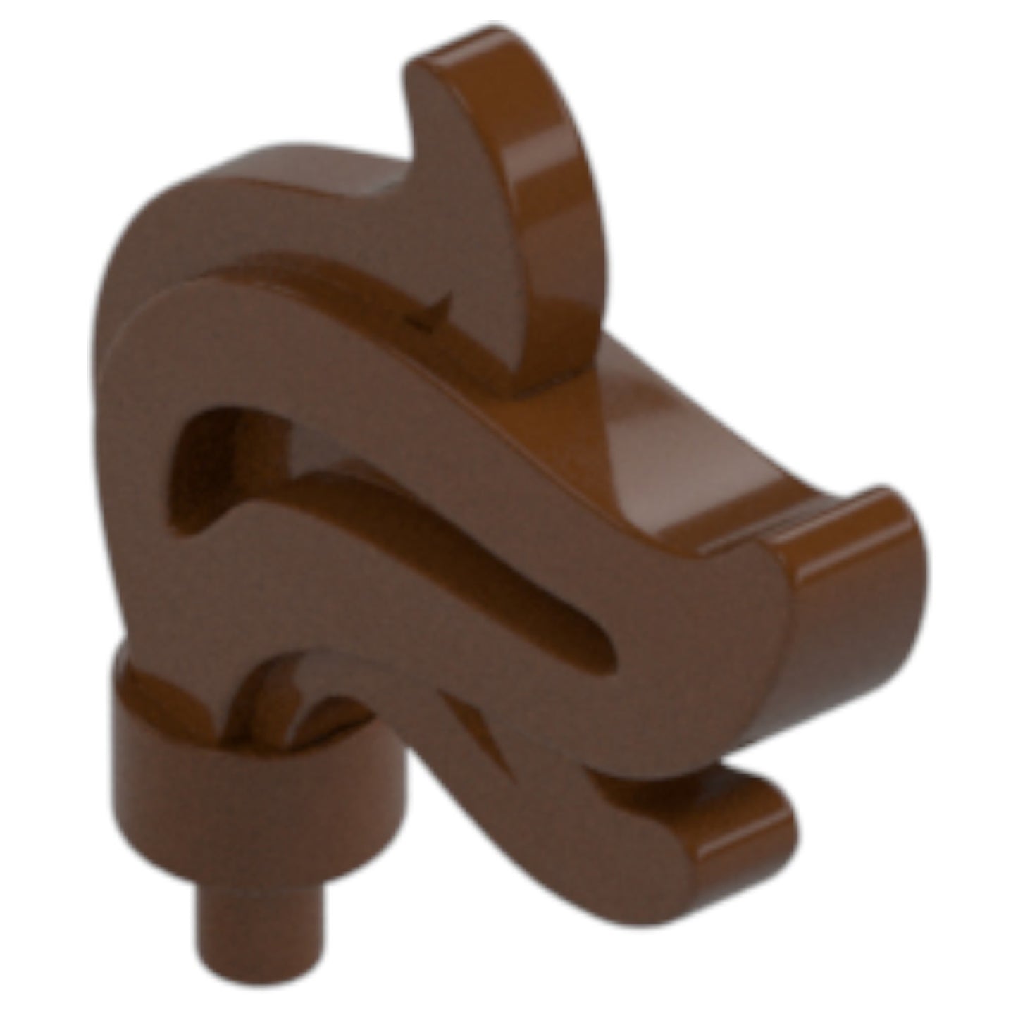 LEGO® Zubehör Feder Gross 5 Stk. - Braun - 28661