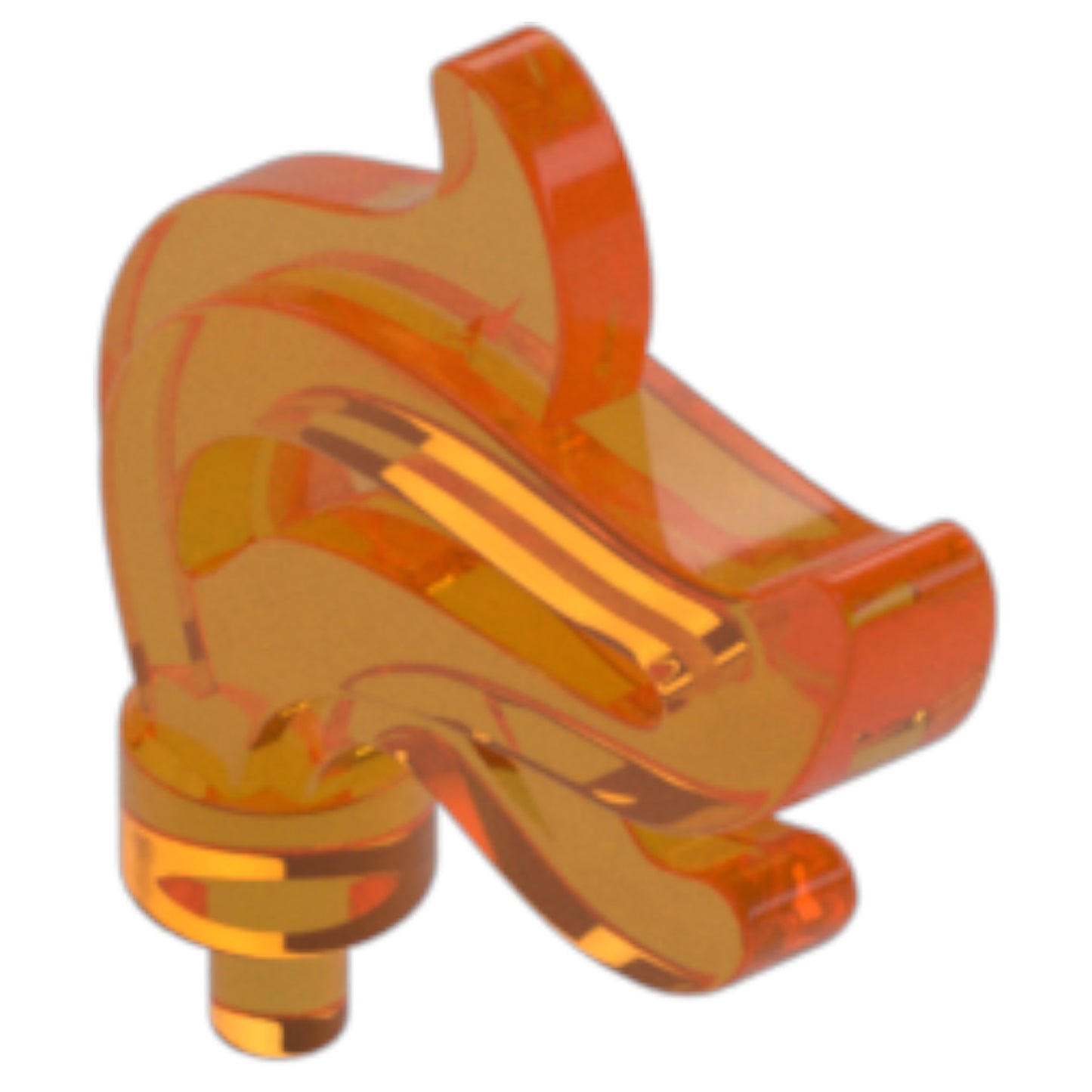 LEGO® Zubehör Feder Gross 5 Stk. - Orange - 28661