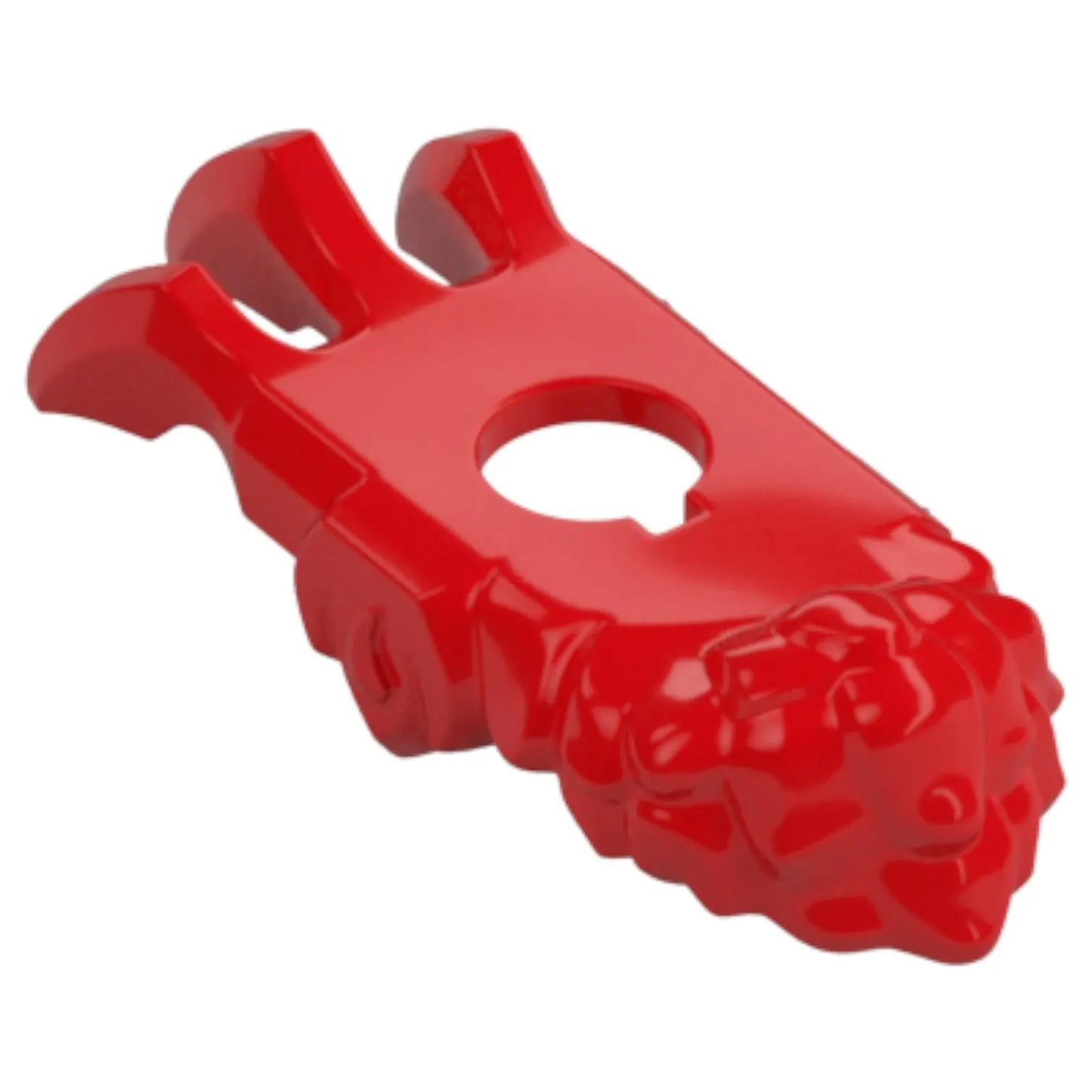 LEGO Zubehör Schulter Rüstung mit Fell und 3 Stacheln - Rot - 5309 Spiele Pirat
