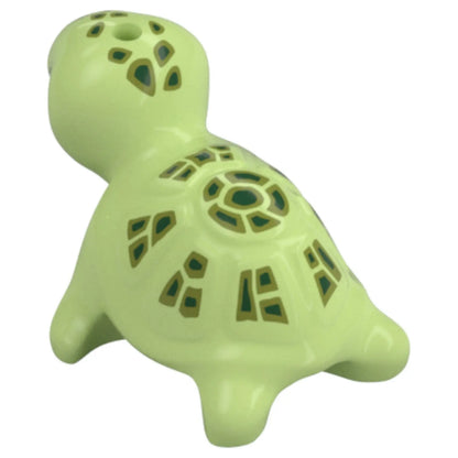 LEGO Zubehör Tiere Mini Doll Schildkrötenbaby - Gelb Grün