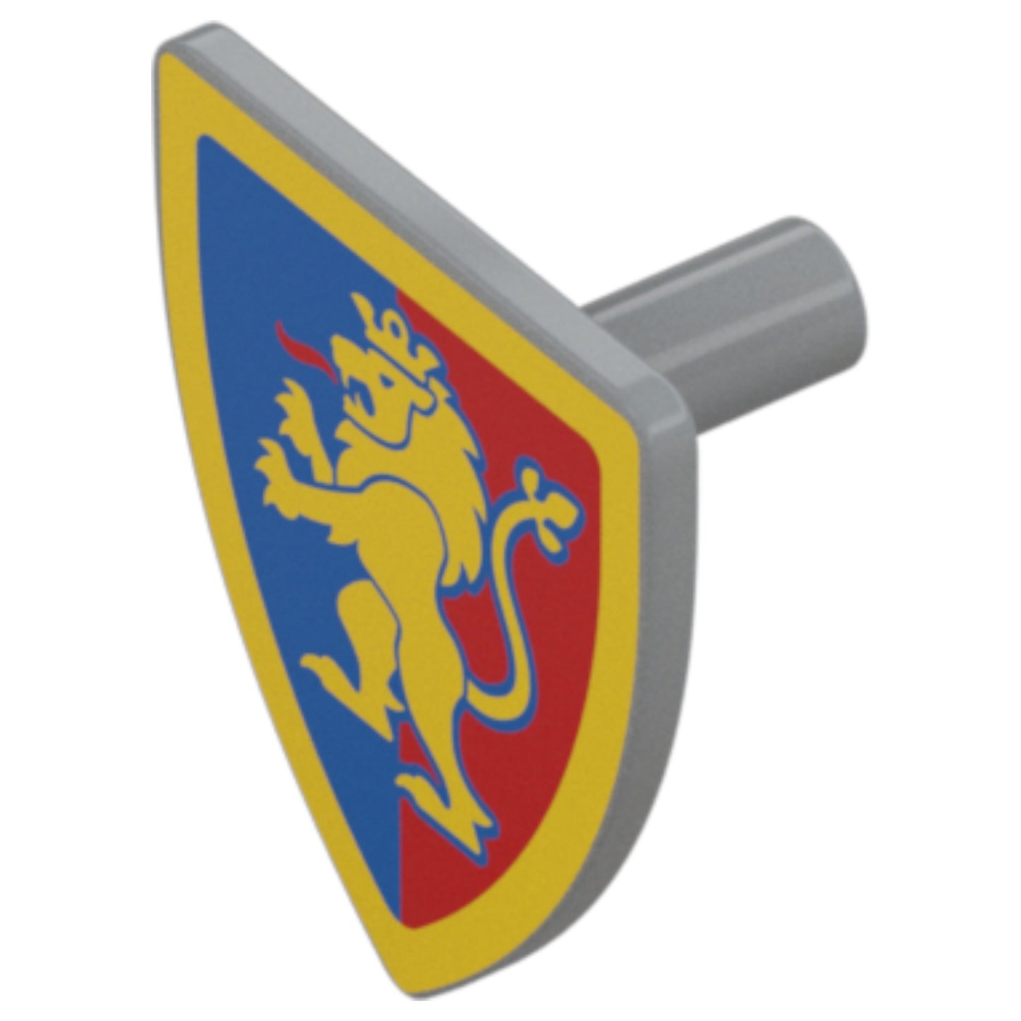 LEGO® Zubehör Schild Löwenritter - Blau Rot - 102330