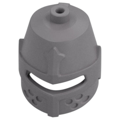LEGO® Zubehör Helm Ritter geschlossen - Silber Metallic - 89520