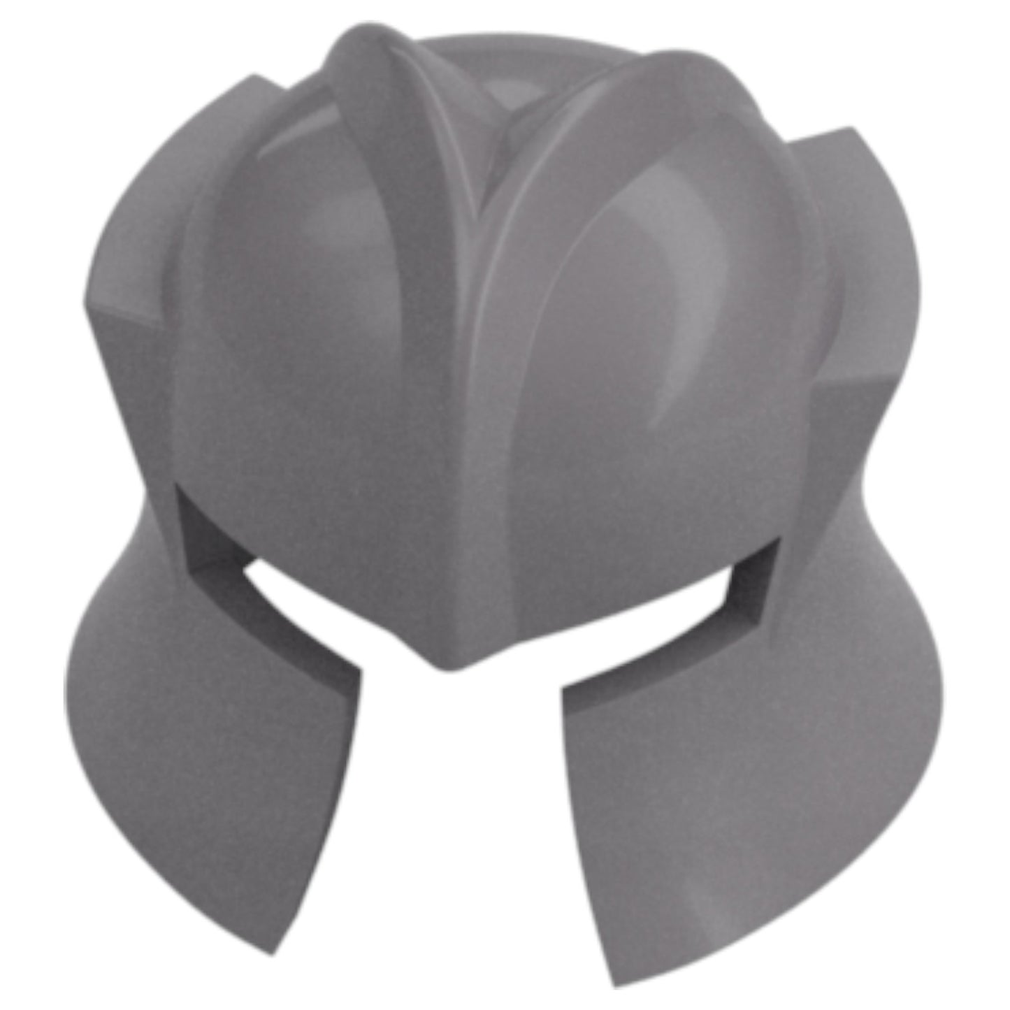 LEGO® Zubehör Helm Dunkel Ritter - Silber Metallic - 48493