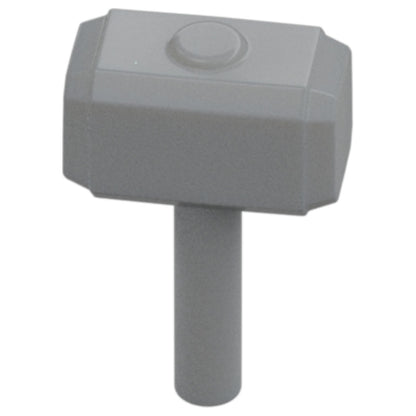 LEGO® Zubehör Waffe Hammer 5 Stk. - Grau - 75904