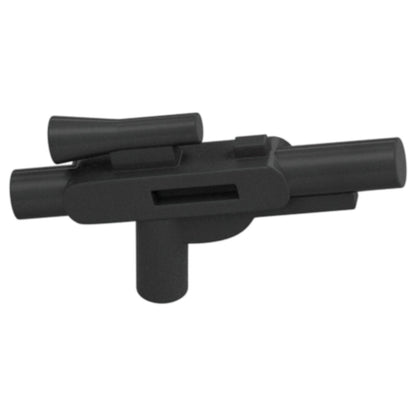 LEGO® Zubehör Schusswaffe Gun Blaster Kurz 10 Stk. - Perl Dunkel Grau - 58247