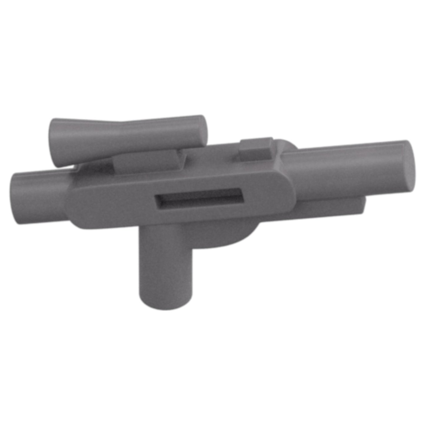 LEGO® Zubehör Schusswaffe Gun Blaster Kurz 10 Stk. - Flat Silber - 58247
