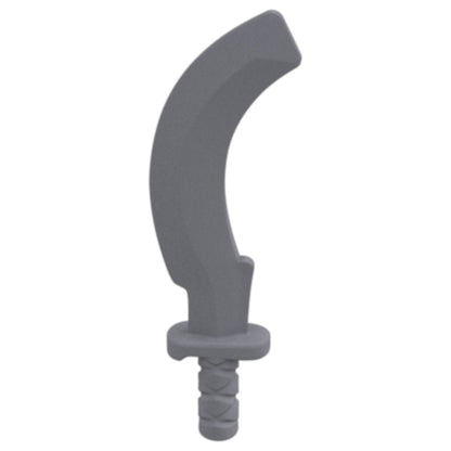 LEGO® Zubehör Waffe Schwert Krummsäbel Ägypten 5 Stk. - Silber Metallic - 93247