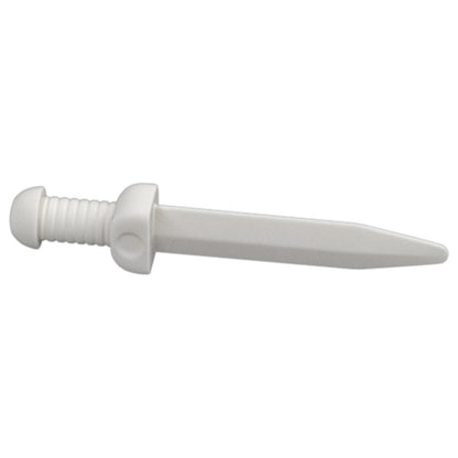 LEGO® Zubehör Waffe Dolch 10 Stk. - Weiss - 18034