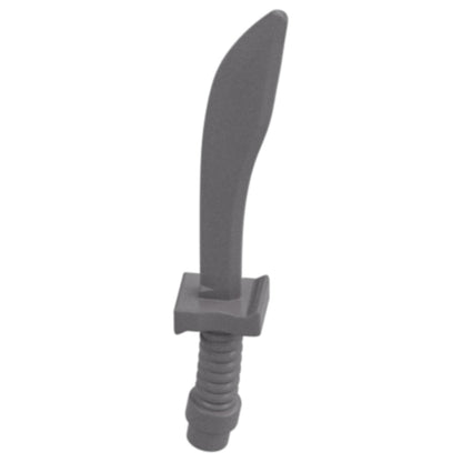 LEGO® Zubehör Waffe Schwert Krummsäbel 10 Stk. - Silber Metallic - 25111