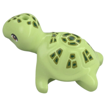 LEGO Zubehör Tiere Mini Doll Schildkrötenbaby - Gelb Grün