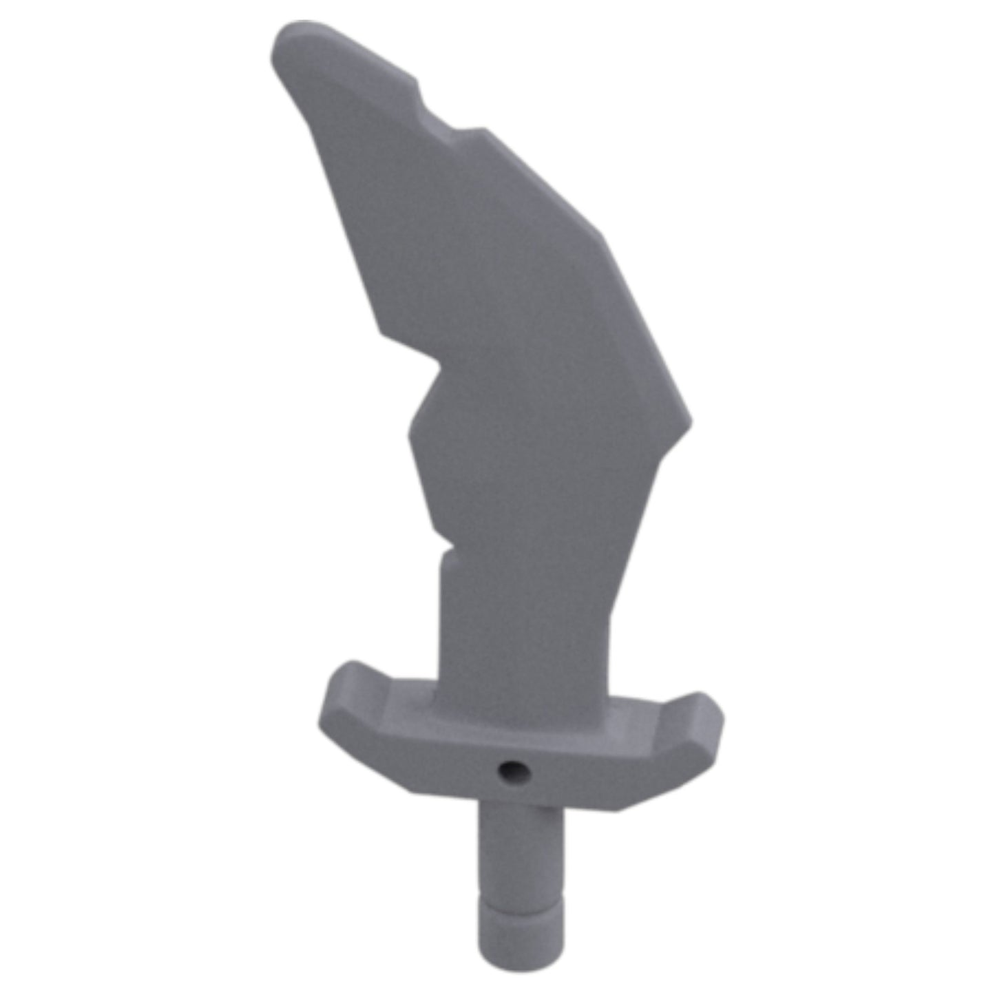 LEGO® Zubehör Waffe Schwert Krummsäbel Ork 10 Stk. - Silber Metallic - 60752