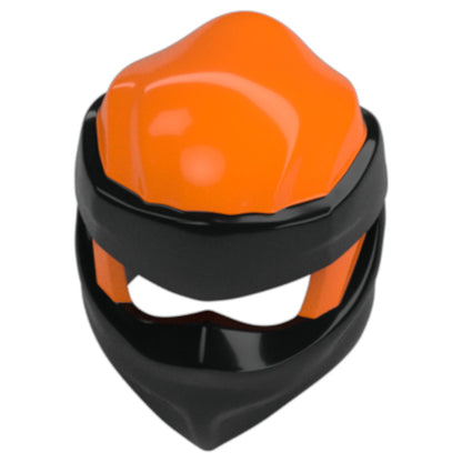 LEGO® Zubehör Ninjago Kapuze - Orange Schwarz - 4910